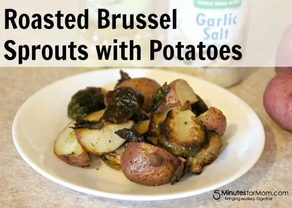 Roasted Brussel Sprouts and Potatoes