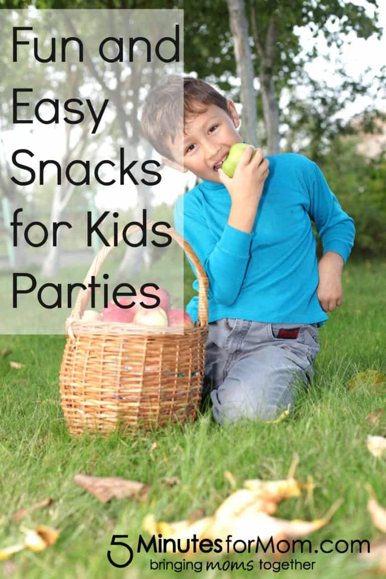 Fun and Easy Snacks for Kids Parties