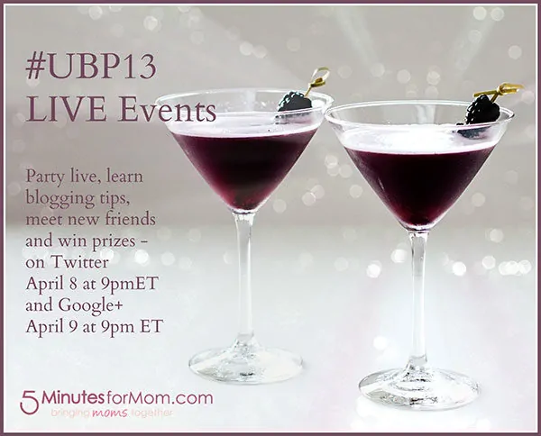 Join Us for Our Live UBP13 Events on Twitter and Google+