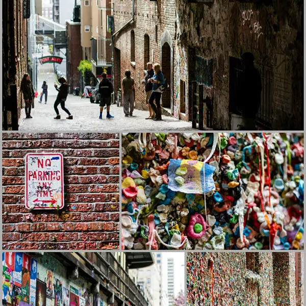 Wordless Wednesday — Seattle’s Gum Wall