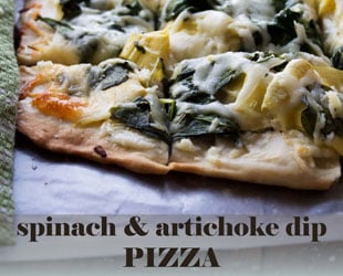 Spinach Artichoke Dip Pizza – Ultimate Party Food