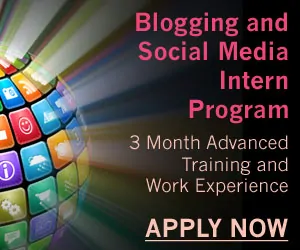 Blogging and Social Media Intern Program – Fall Session – Accepting Applications Now