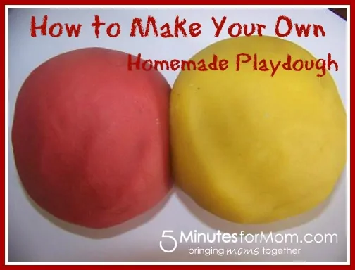 How To Make Homemade Playdough