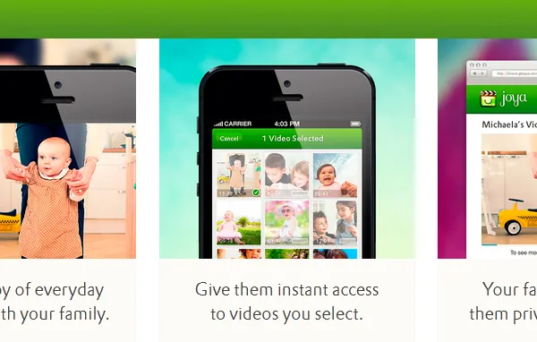 Sharing Videos is Easy with the Joya iPhone App