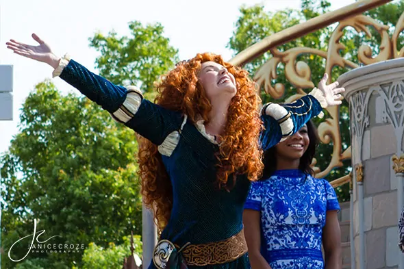 Merida Induction into Disney Princess Royal Court