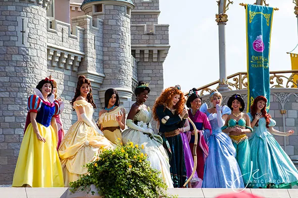 Merida Induction into Disney Princess Royal Court