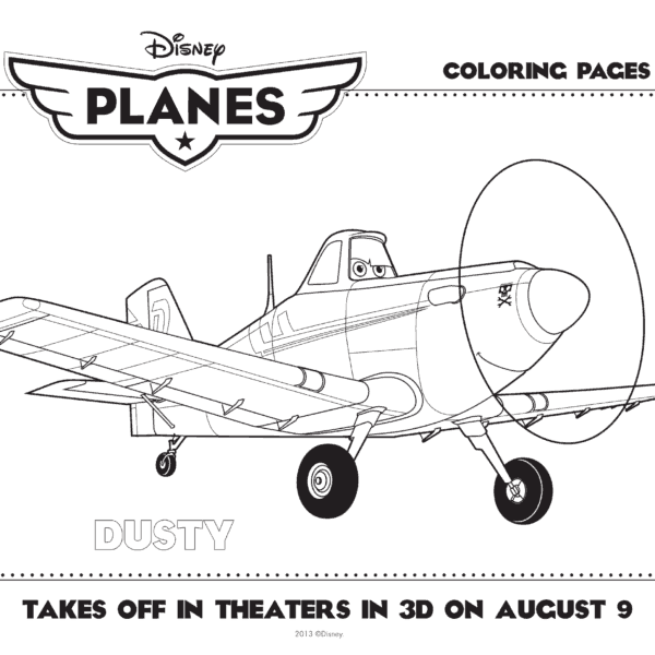 PLANES Activity Pages and Coloring Sheets