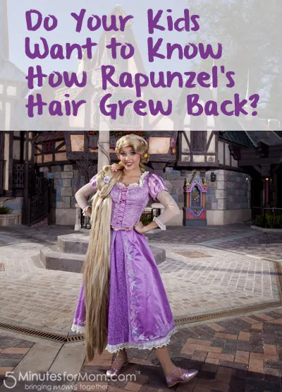 Rapunzel at Fantasy Faire – How She Grew Her Hair Back – #Disneyland