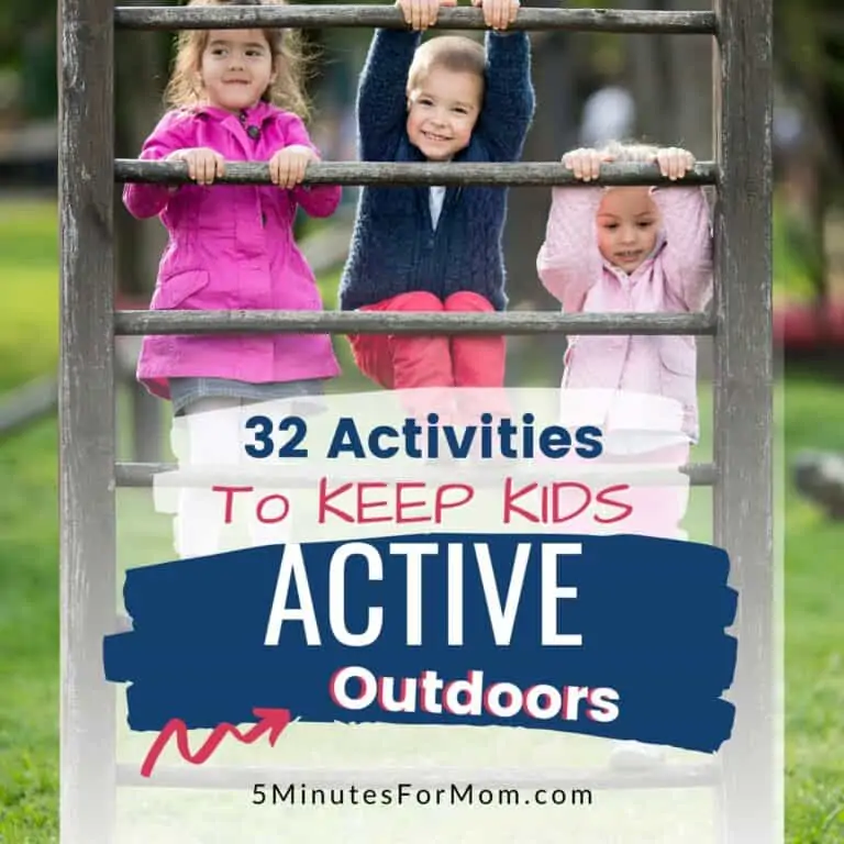 activities for keeping kids active outdoors