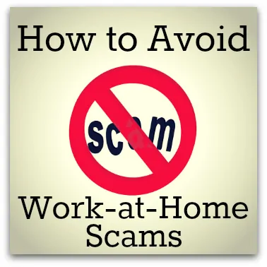 Avoid Work at Home Scams