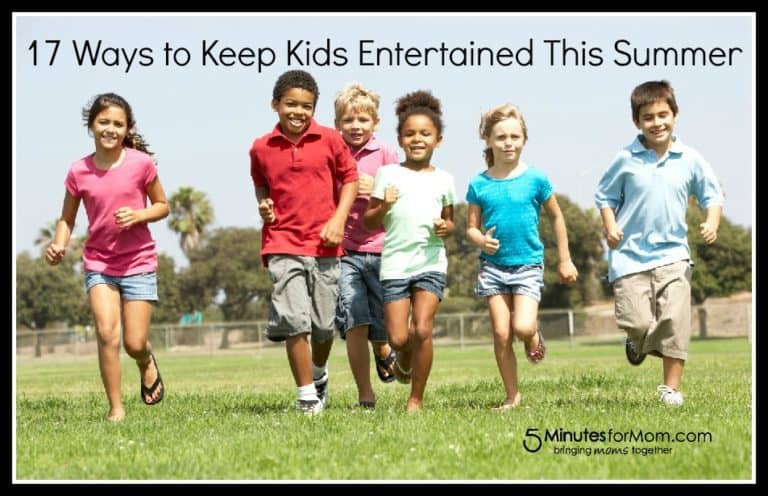 17 Ways to Keep Kids Entertained This Summer