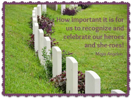 Celebrating our Heroes and She-roes