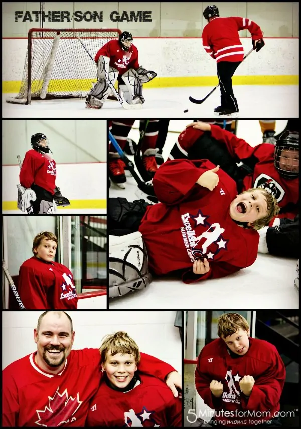 Father-Son-Hockey