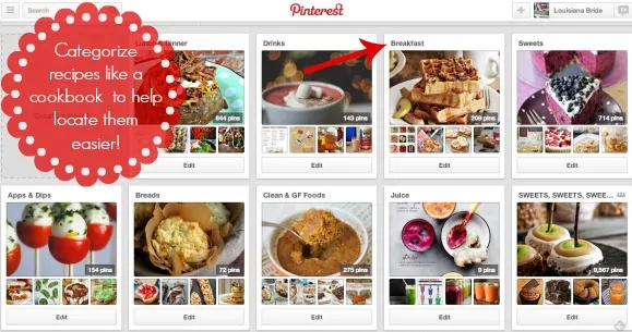 Using Pinterest to Stay Out of a Meal Planning Rut