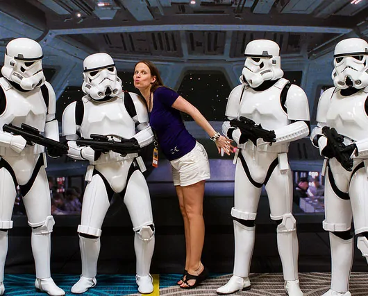 Wordless Wednesday — You Can’t Kiss a Storm Trooper