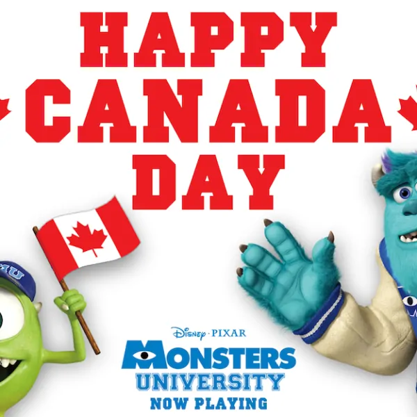 Happy Canada Day from Monsters University #monstersu – LinkUp!