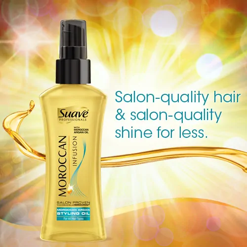 Get Shiny, Beautiful Hair Using Suave Morrocan Oil #shinechallenge #giveaway #ad