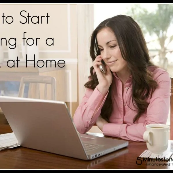 How To Start Looking For A Work-At-Home Job