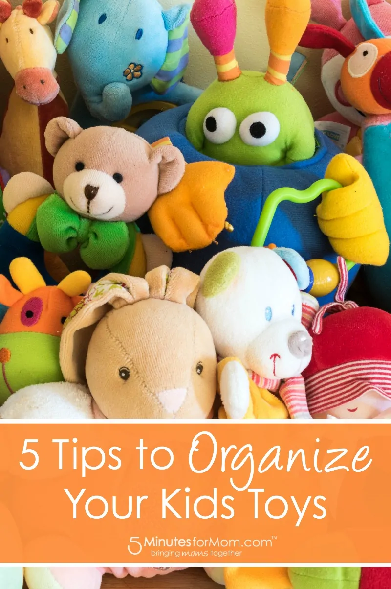 5 Tips to Organize Your Kids Toys