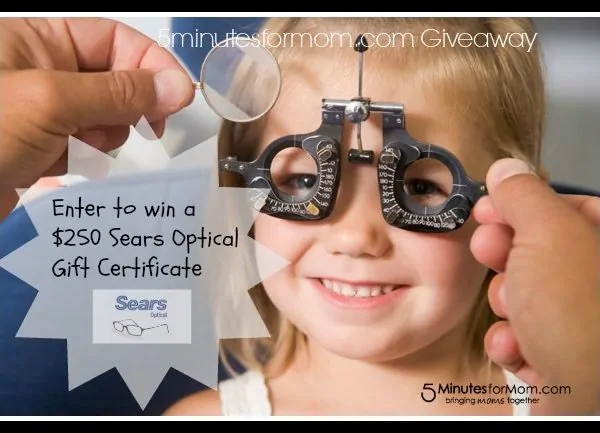 Back to School with Sears Optical #Giveaway #backtoschool