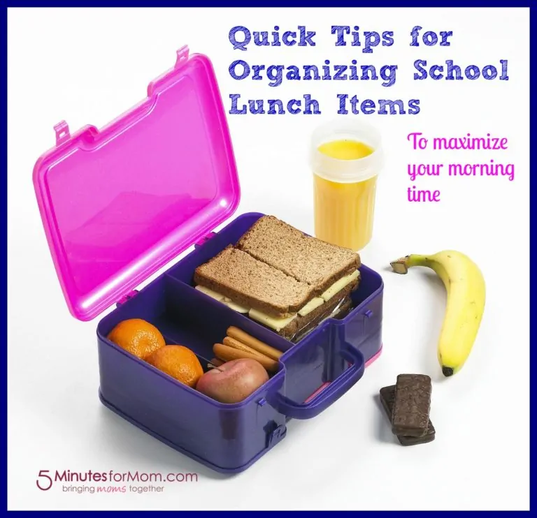 Tackling Back to School Lunches