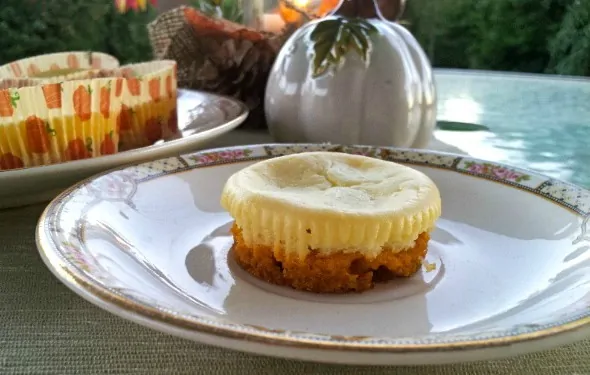 Pumpkin Cheesecakes