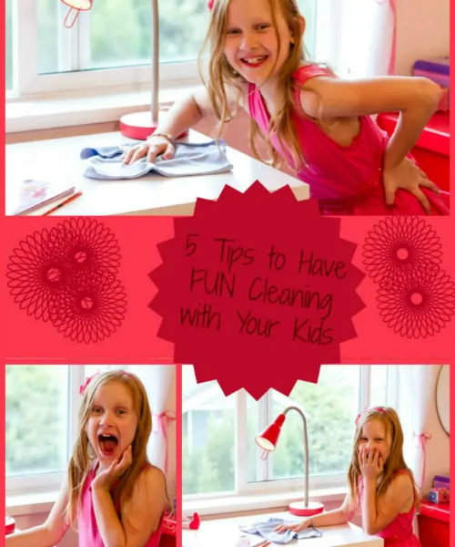 5 Tips to Have Fun while Cleaning With Kids