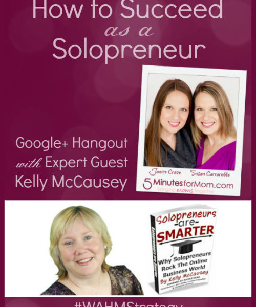 How to Succeed as a Solopreneur – Lessons from a Small Business Coach #WAHMStrategy