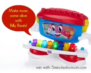 Mega Bloks First Builders Billy Beats™ Dancing Piano #Giveaway