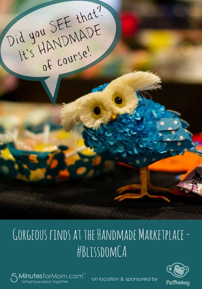 Handmade Marketplace at BlissdomCA
