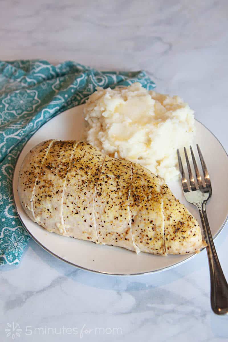 Lemon Pepper Chicken with Loaded Mashed Potatoes