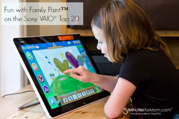 Sony VAIO Family Paint software