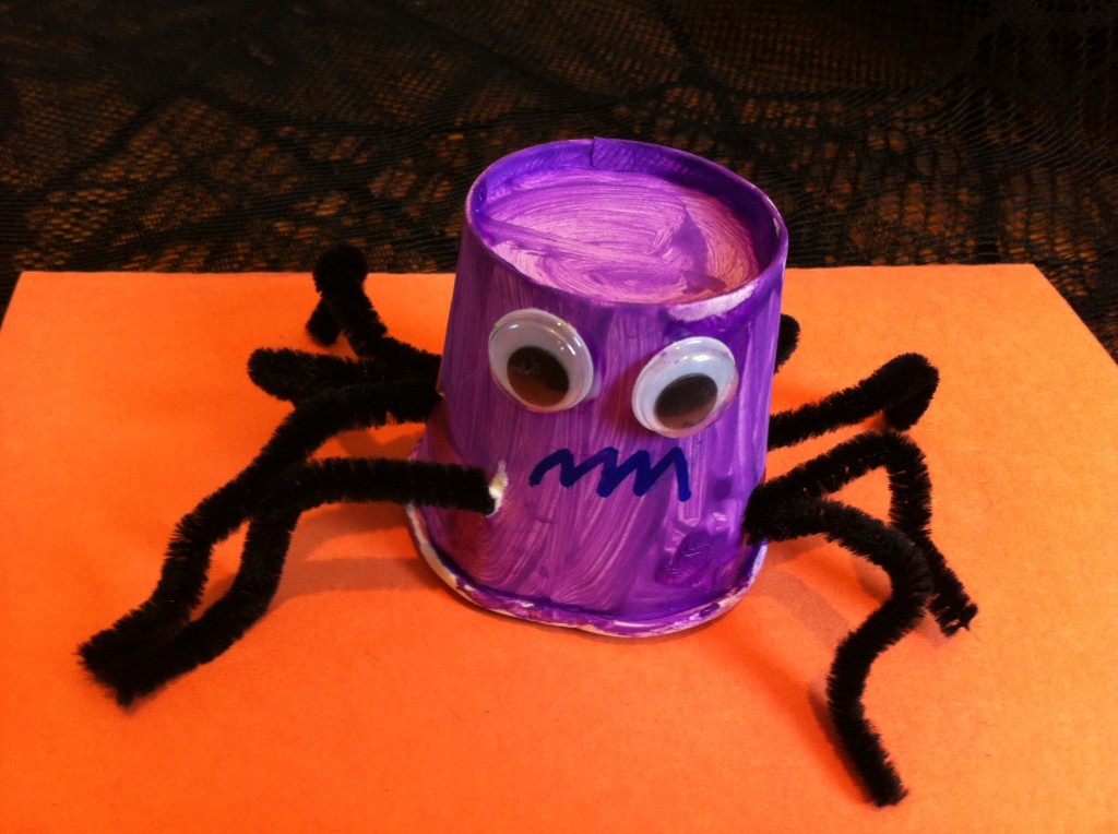 Spider Paper Cup