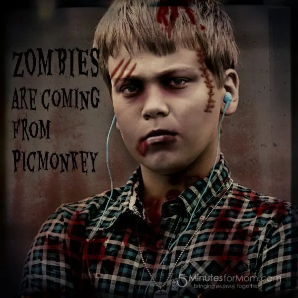 Get Your Zombie On… It is Halloween at PicMonkey