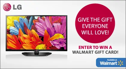 Win $100 while finding great prices on LG Electronics at WalMart.com