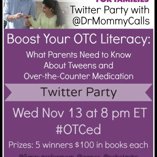 What Parents Need to Know About Tweens and Over-the-Counter Medication #OTCed