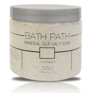 Relax and Rejuvenate with Lavender Bath Salts from Bath Path