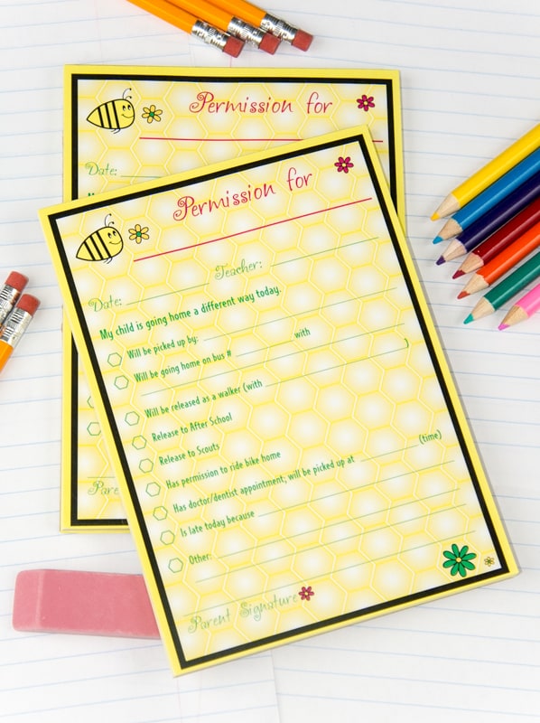 Simplify your life with style using Permission Pads