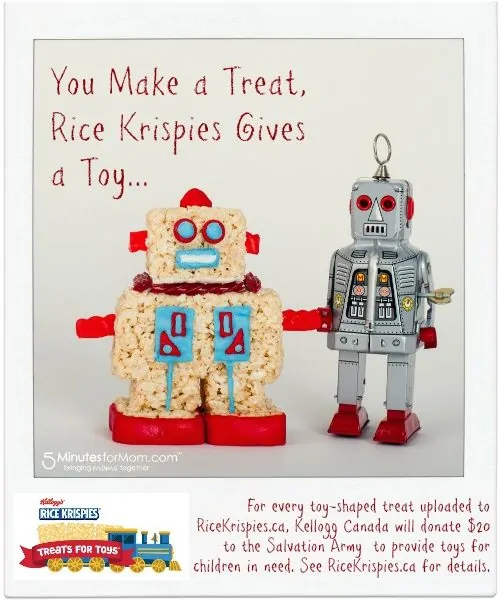 Rice Krispies Treats Turn into Toys – Holiday Baking with a Charitable Twist #TreatsForToys