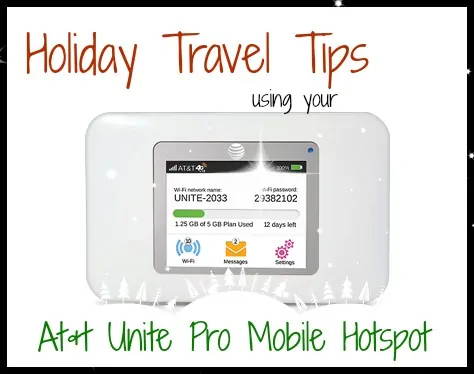 Holiday Travel with the AT&T Unite Mobile Hotspot