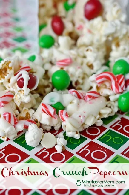 Christmas Crunch Popcorn Recipe