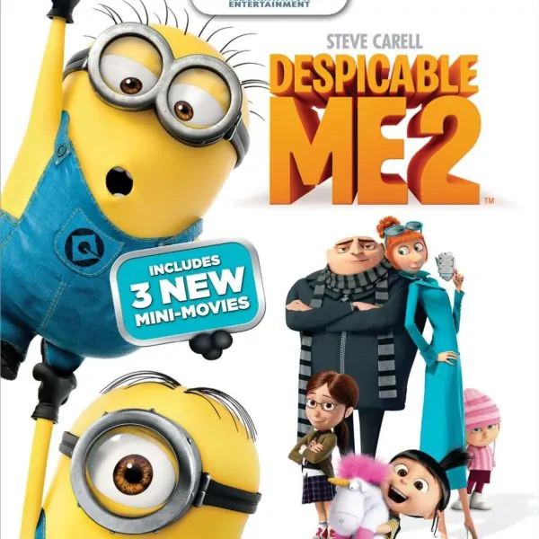 Family Fun with Despicable Me 2 on Blu-Ray