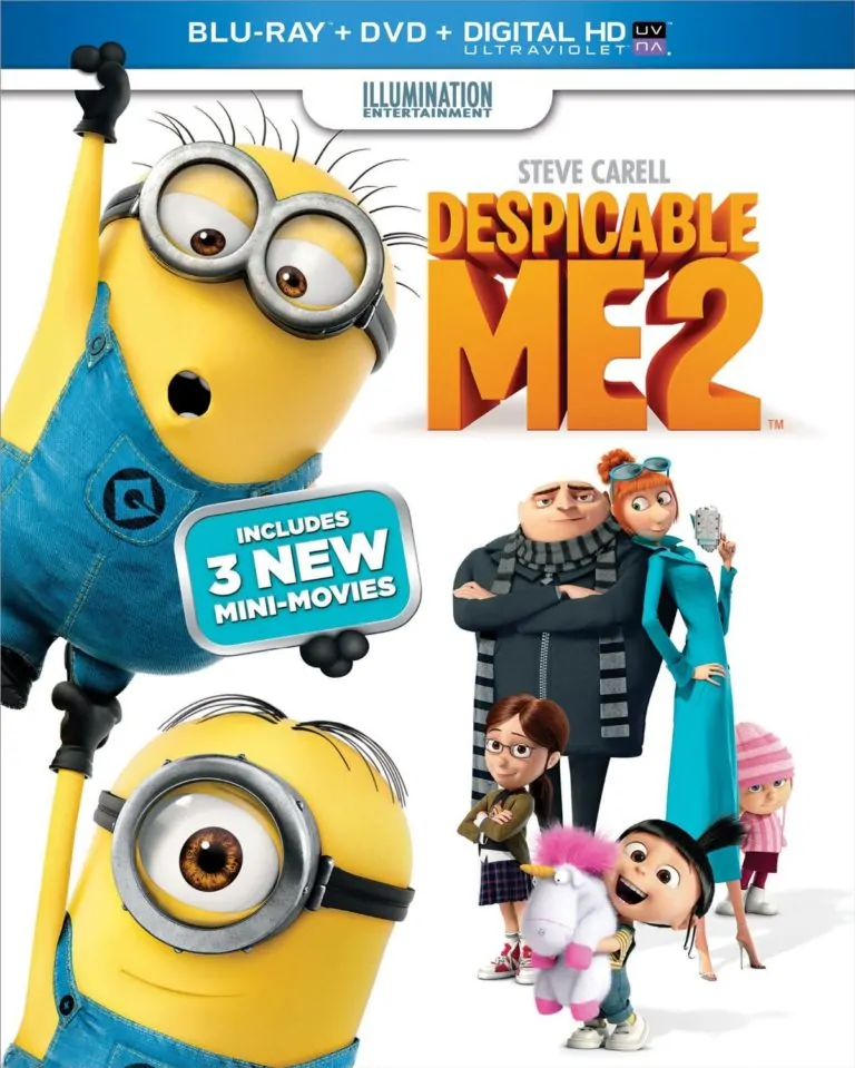 Family Fun with Despicable Me 2 on Blu-Ray