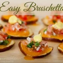 easy bruschetta