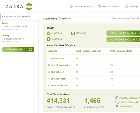 Help Kids Protect Their Online Reputation with Zabra