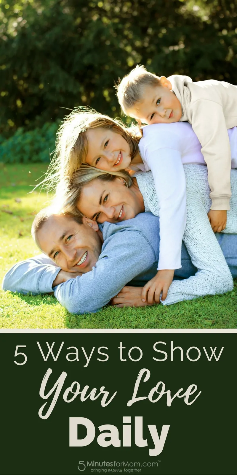 5 Ways to Show Your Love Daily