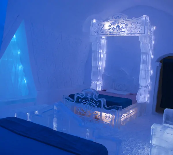 Frozen Themed Rooms Come to the Ice Hotel in Quebec City