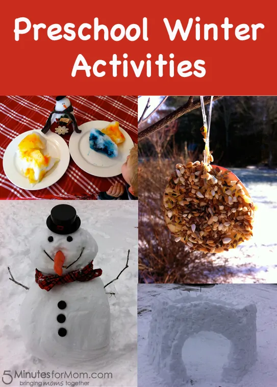 Preschool Winter Activities