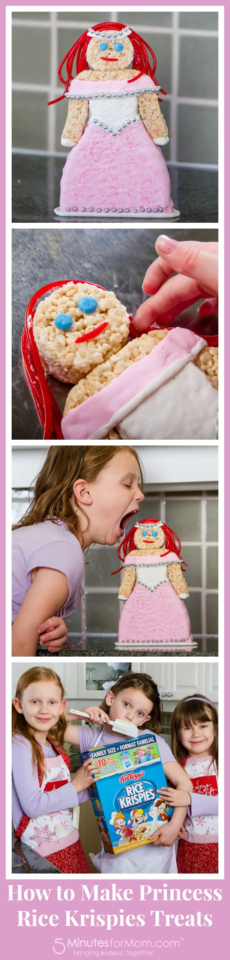 Princess Rice Krispies Treats