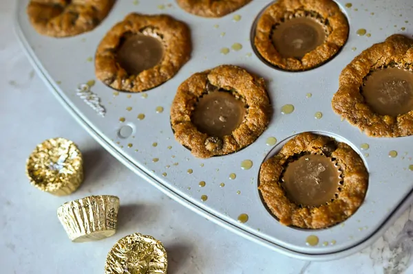 2 Ingredient Reese's PB Cup Cookies